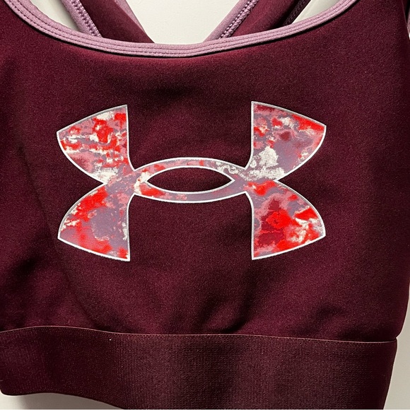 Girl's Under Armour UA Crossback Graphic Sports Bra Large - Picture 11 of 12